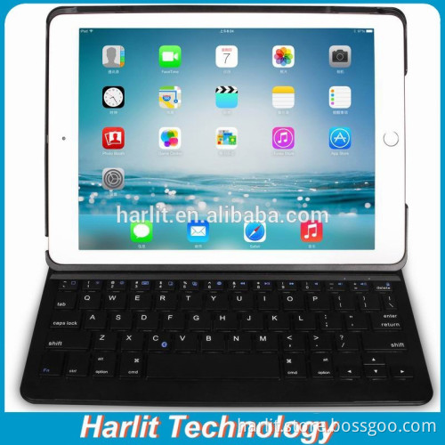 For iPad Pro 9.7 inch Ultra Leather Keyboard Case Cover Detachable Bluetooth Keyboard with Stand Leather Case For iPad Air 2